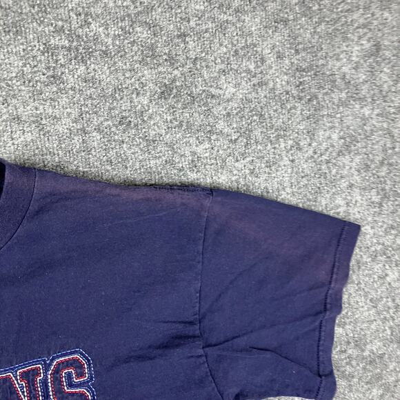 Titans NFL T-Shirt Mens L Navy Blue Football Team Graphic Delta Pro Weight Tee - Picture 3 of 8